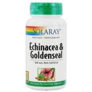 GOLDENSEAL & ECHINACEA 60cap.SOLARAY