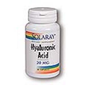 HYALURONIC ACID 60mg. 30cap.SOLARAY