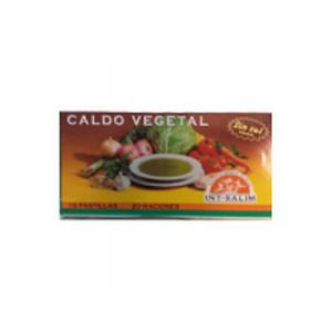 CALDO VEGETAL 10 PASTILLAS S/GLUTAMATO    IN-SALIM