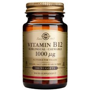 VITAMINA B12 1000mcg. 100comp.mast SOLGAR