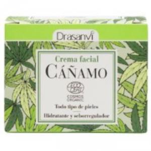 CREMA FACIAL cañamo 50ml. ECOCERT BIO DRASANVI