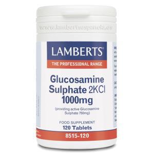 SULFATO GLUCOSAMINA 1000MG 120 LAMBERTS ESPAÑOLA