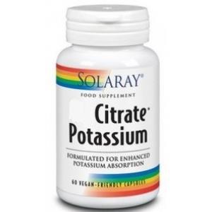 POTASIO CITRATO 99mg. 60cap.SOLARAY 