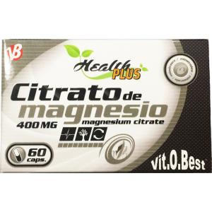 CITRATO MAGNESIO 400MG 60CAP VIT.O.BEST