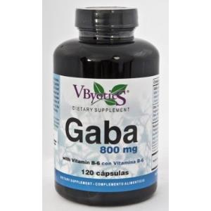 GABA 800mg. 120cap.VITABIOTICS - VBYOTICS