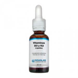 VITAMINA D3 Y K2 LIQUIDAS 25 ml DOUGLAS