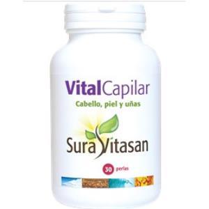 VITAL CAPILAR cabello,piel y uñas 30cap. SURA VITA