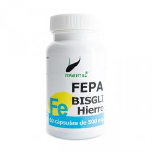 FEPA BISGLIHIERRO 500mg. 60cap. (FEPA)  NUTRINAT