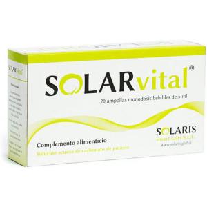 SOLARvital 20 monodosis bebibles de 5 mL SOLARIS 