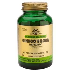 GINKGO BILOBA 60CA SPF SOLGAR 