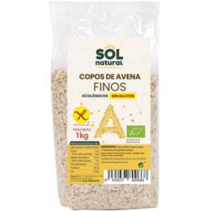 COPOS AVENA integral finos 1kg. BIO SG SOLNATURAL