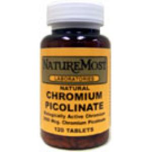 CROMO PICOLINATE 2500MG 120 TAB. NATUREMOST