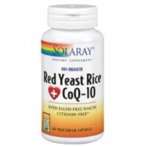 RED YEAST RICE plus Q10 60cap. SOLARAY