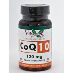 COENZIMA Q10 120mg. 50cap.VITABIOTICS - VBYOTICS