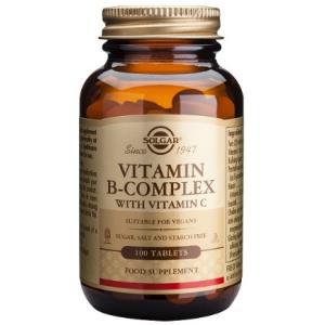 B COMPLEX   VIT. C 100CAP SUPLEMENTOS SOLGAR 