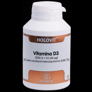 HOLOVIT VIT. D3 2.000ui+K2 60mcg+menaquinona  180c