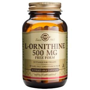 L-ORNITINA 500mg. 50cap. SOLGAR