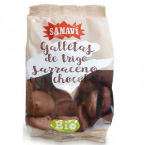 GALLETAS TRIGO SARRACENO CON CHOCO 200grs. BIO SAN