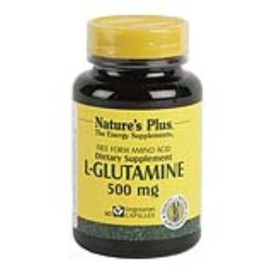 L-GLUTAMINA 500mg. 60 cap.NATURES PLUS