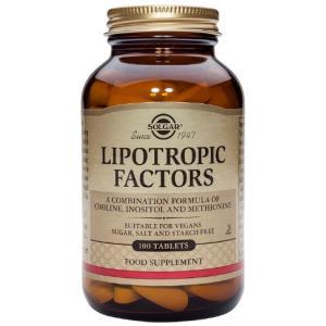 FACTORES LIPOTROPICOS 100COMP SOLGAR