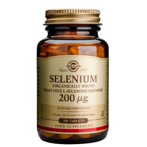 SELENIO 200mcg (sin levadura) 50comp SOLGAR