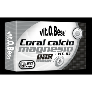 CORAL CALCIO MAGNESIO + D3 60cap. VIT.O.BEST