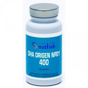 DHA ORIGEN NPD1 400mg. 60perlas NUTILAB