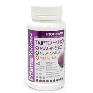 TRIPTOFANO+MG+MELATONINA+VITAMINAS 60comp. PRISMA 