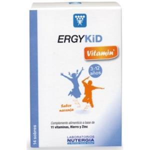 ERGYKID vitamin 14 Sobres NUTERGIA