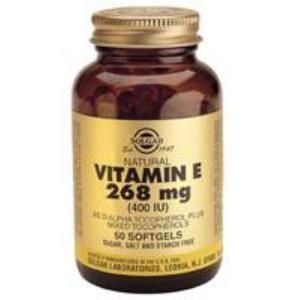 VITAMINA E 400IU (268mg) 100cap.blanda SOLGAR