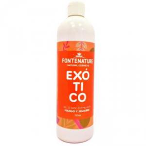 GEL BAÑO EXOTICO mango y jengibre 750ml. FONTENATU