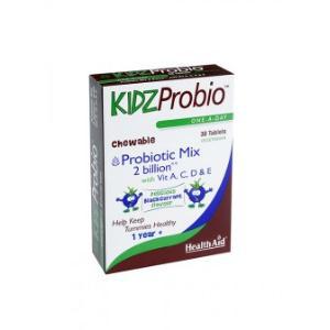 KIDZPROBIO 2000millones y vitaminas 30comp. HEALTH