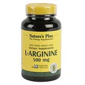 L-ARGININA 500mg. 90 cap.NATURES PLUS