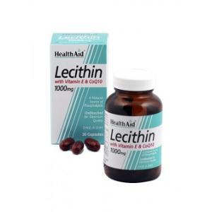 LECITINA, VIT.E, Y CoQ10 30cap.  HEALTH AID