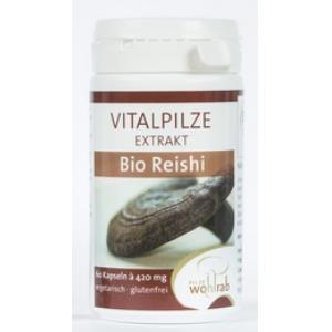 REISHI BIO 60cap. PILZE WOLHRAB