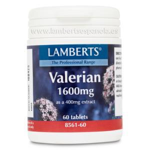 VALERIANA 1600MG 60 CAP LAMBERTS ESPAÑOLA