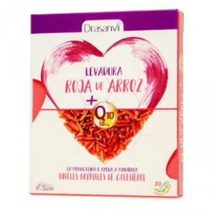 LEVADURA ROJA DE ARROZ con Q10 30cap.  DRASANVI