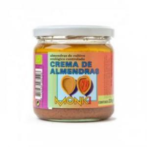 CREMA DE ALMENDRAS tostadas 330gr. BIO MONKI