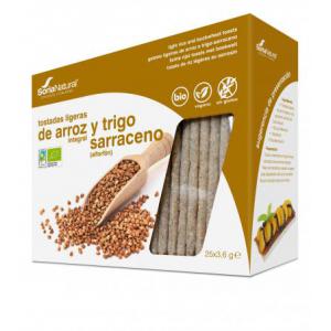 TOSTADAS ARROZ TRIGO SARRACENO BIO.SORIA NATURAL S