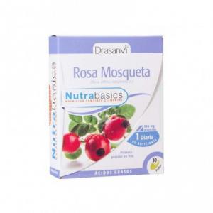 ROSA MOSQUETA 500MG 60 PERLAS NUTRABASIC DRASANVI