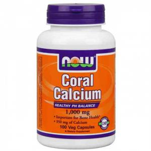 CORAL CALCIUM 1000MG 100CAP  NOW