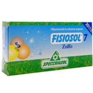 FISIOSOL 7 AZUFRE 20 VIALES   SPECCHIASOL