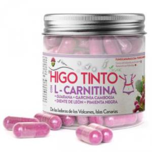 HIGO TINTO l-carnitina+guarana 90cap TUNO CANARIAS