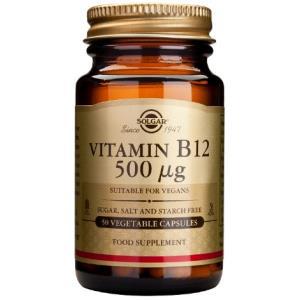 VITAMINA B12 (cianocobalamina) 500mcg 50cap SOLGAR