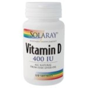 VIT. D3 400ui 120perlas.SOLARAY