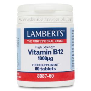 VITAMINA B12 1000MG 60 LAMBERTS ESPAÑOLA S.L.