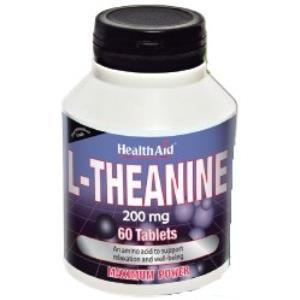 L-TEAININA 200mg. 60comp. HEALTH AID