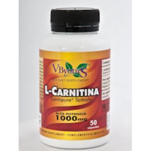 L-CARNITINA CARNIPURE 1000mg. 50cap.VITABIOTICS - 