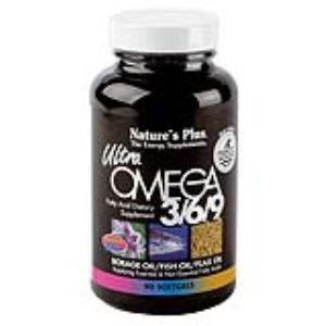 ULTRA OMEGA 3-6-9 90perlas.NATURES PLUS