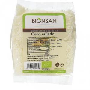 COCO RALLADO ECO 200grs.  BIONSAN